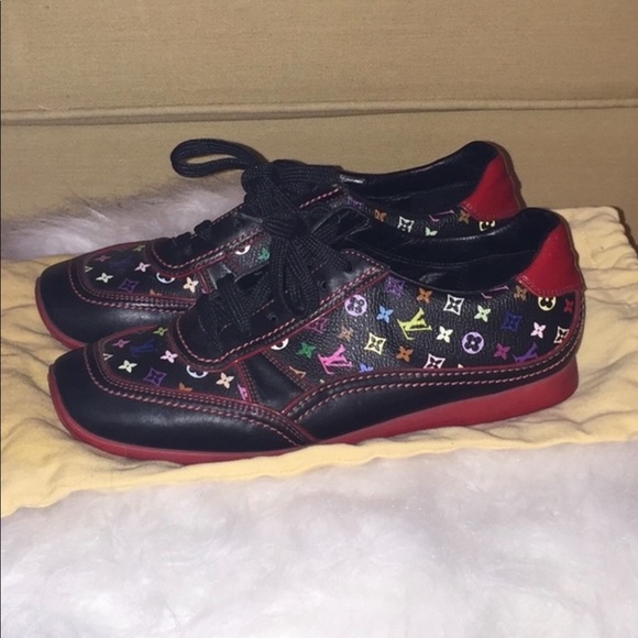 Multicolor Louis Vuitton Sneakers - Picture 3 of 4
